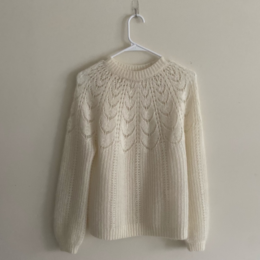 Sézane Cozy Knitted Sweater (Small)